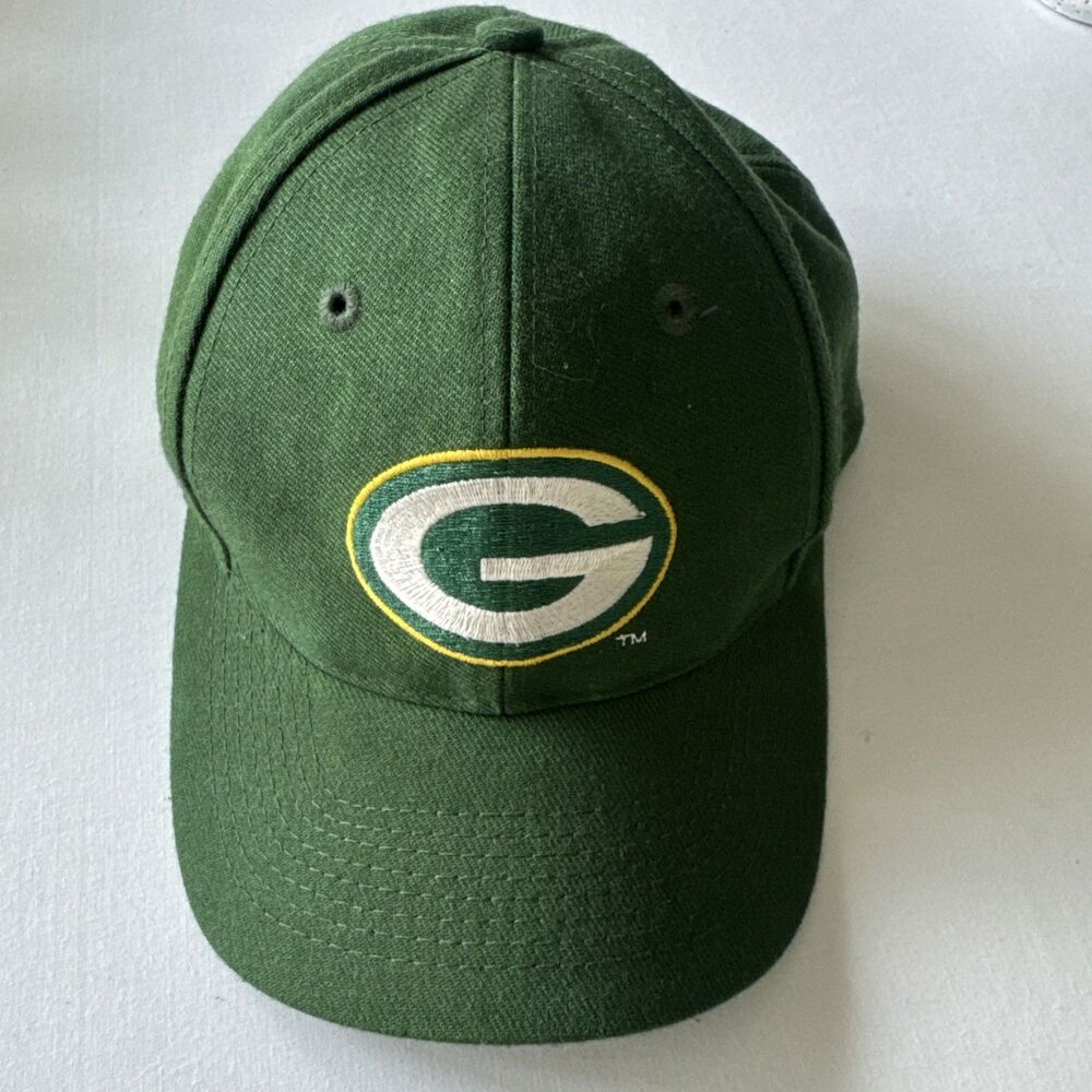 Vintage Green Bay Packers Nike NFL Pro Line Hat Cap 90s Mens Adjustable Snapback